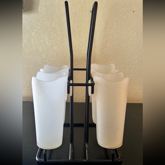 Utensils Carry all Metal Caddy with Plastic Holders - Picture 3 of 8